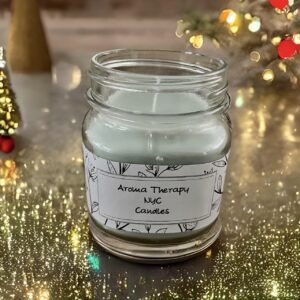 Oh Christmas Tree scented candle in glass jar